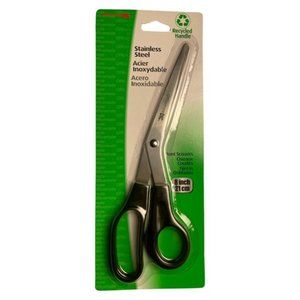 OfficeMate OIC Stainless Steel 8 inch Bent Scissors